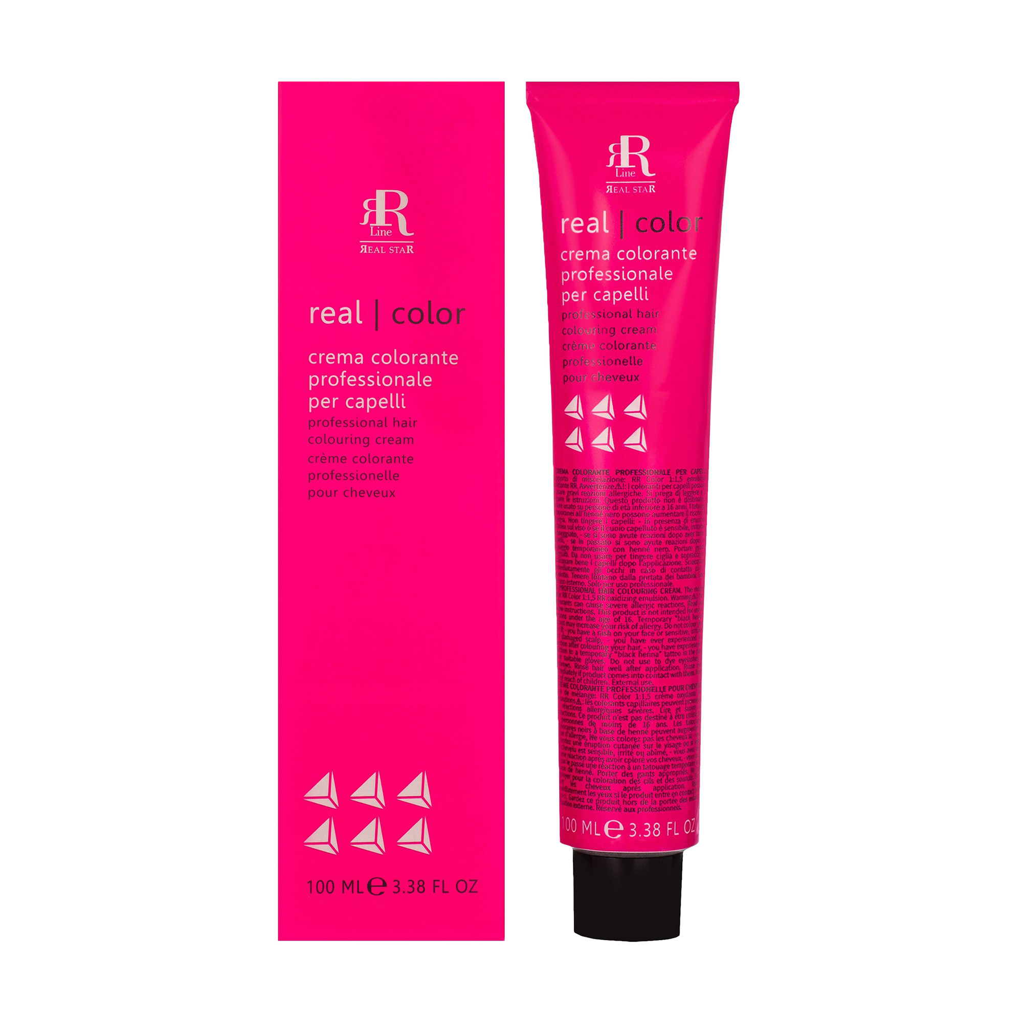 Перманентна крем-фарба для волосся RR Line Hair Colouring Cream 6/32 Бежевий темний блондин, 100 мл
